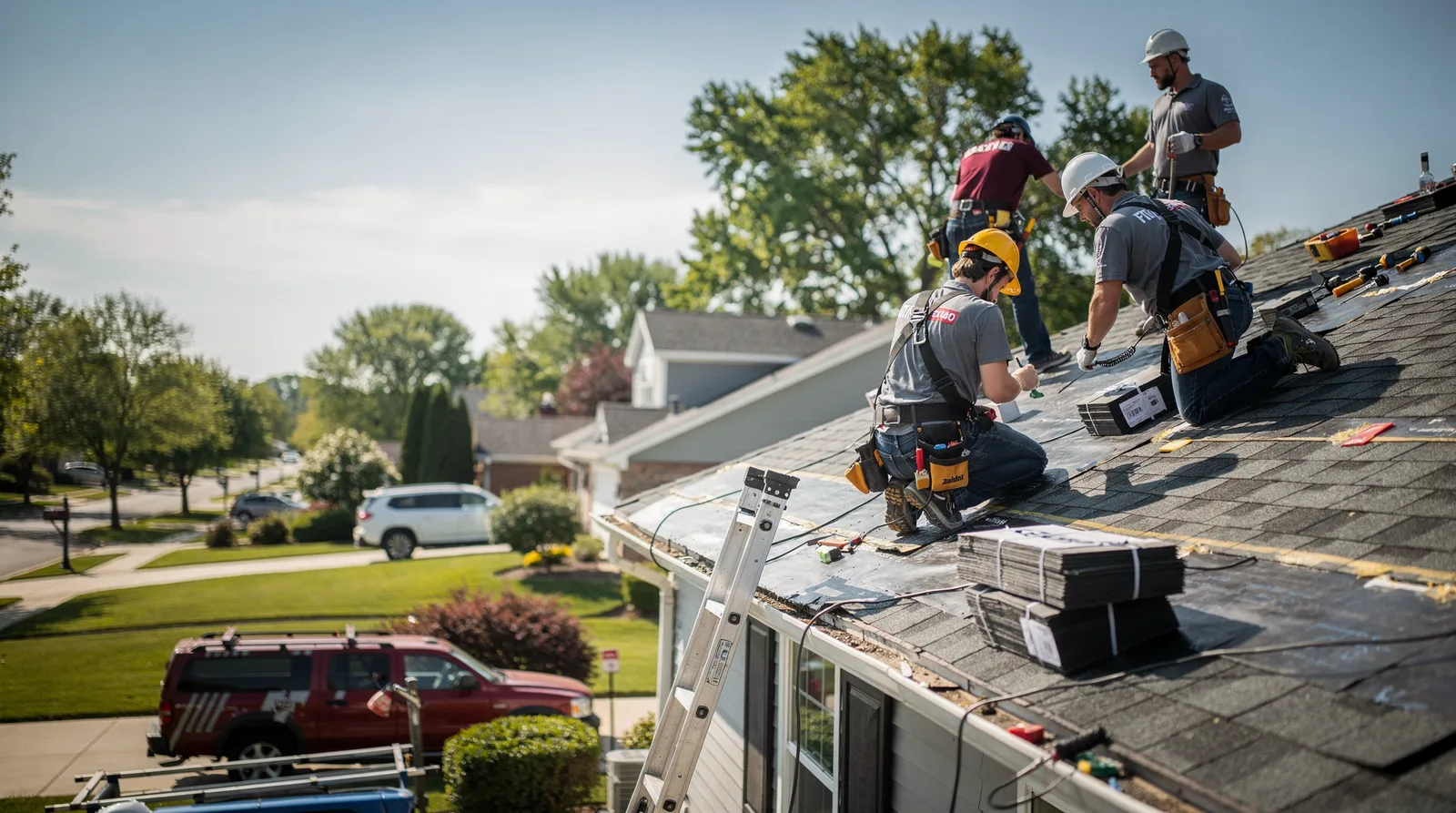 Roof Repair in Waterford, WI around you